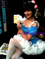 ALICE IN WONDERLAND THEMED PALMIST 