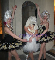 Ballet-Dancers-Black-swan+dog headed ballet