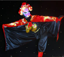 Chinese Themed Party Entertainment- Chinese Face Changing act