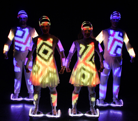 LED HOVER SKATERS TO HIRE - FULLY CUSTOMISABLE LED HOVER SKATERS ACT HIRE 