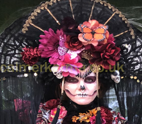 DAY OF THE DEAD THEMED HALLOWEEN ACTS - BOOK DAY OF THE DEAD THEMED ENTERTAINMENT LONDON