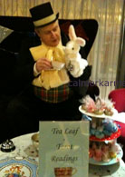 MAD HATTER TEA LEAF READER LONDON - ALICE IN WONDERLAND THEMED PARTIES
