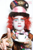 Mad Hatter Lookalike - dont be late naughty!