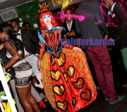 Alice in Wonderland themed party entertainment: Queen of Hearts