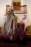 VENETIAN MASKED BALL THEMED ENTERTAINMENT - POMPADOUR STILTS