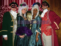 Venetian Masked Ball theme: Opera Singers & Ladies of the Court