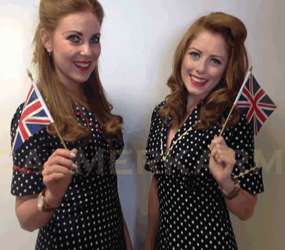 VINTAGE THEMED HOSTESSES 1940S-1950S
