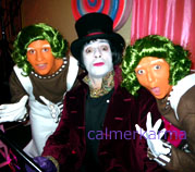 Willy Wonka themed entertainment -UK