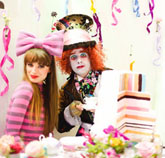 Alice-In-Wonderland-Themed-Entertainment-Mad Hatter & Cheshire Cat