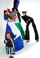 alice-in-wonderland themed characters