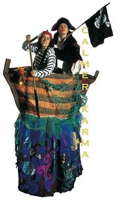 PIRATE THEMED ENTERTAINMENT TO HIRE - COMEDY PIRATE BOAT ACT