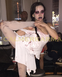 HALLOWEEN CONTORTION ACTS TO HIRE - DEAD DOLL CONTORTIONIST LONDON