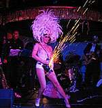 angle grnding at the cafe de paris