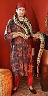 Arabian themed snake walkabout