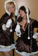 Xmas party entertainment- the gorgeous snow girls