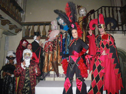 VENETIAN MASKED BALL THEMED ENTERTAINMENT- EVENT IN CANNES