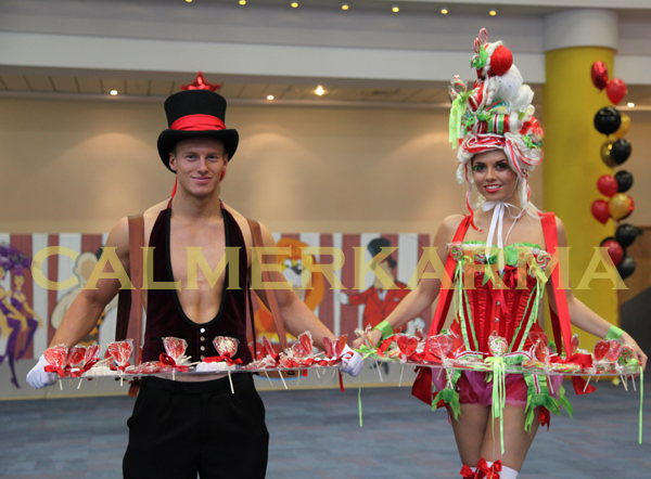 CIRCUS THEMED ENTERTAINMENT - CANDY HOST & HOSTESS