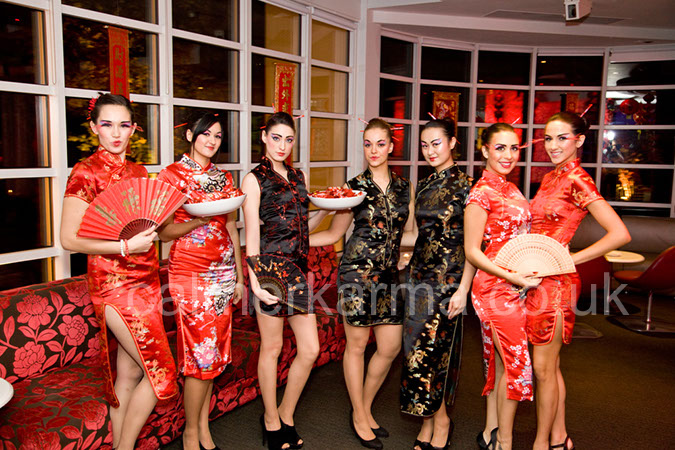 CHINESE THEMED PARTY ENTERTAINMENT - CHINESE HOSTESSES TO HIRE 