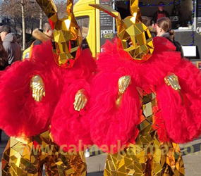 EASTER BUNNIES TO HIRE - GOLD MIRROR BUNNIES ACT LONDON 