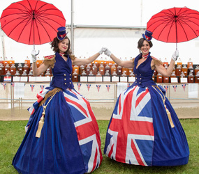 best of british- Kings Coronation Entertainment ideas - Gliding British Belles Act book