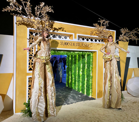 THE GOLDEN BOUGH STILT WALKERS HIRE