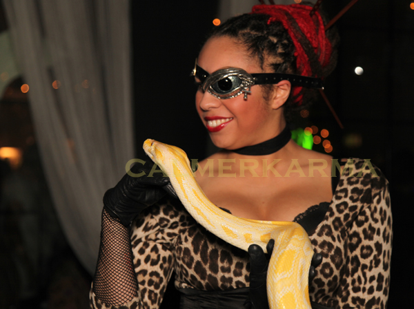 HALLOWEEN THEMED ENTERTAINMENT -STEAM PUNK SNAKE ACT