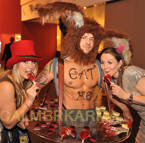 ALICE IN WONDERLAND THEMED ENTERTAINMENT - MAD MARCH HARE CANDY HUNK TO HIRE