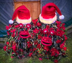 CHATTY XMAS TREES - Interactive playful trees -LED HIRE