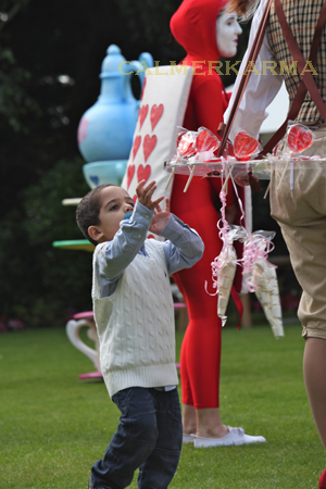 ALICE IN WONDERLAND THEMED ENTERTAINMENT - CHILDRENS CANDY TABLE