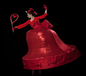 Valentines Themed Stilt Walkers- Book the LOVE STILT BELLS