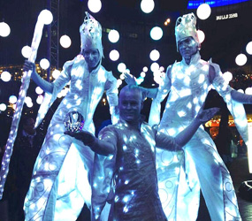 LUXURY LED THEMED ENTERTAINMENT TO HIRE