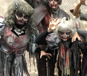 ZOMBIE FLASHMOBS DANCERS + WALKABOUT HIRE